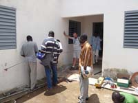 preparazione ambulatorio odontoiatria - burkina faso 2007- 0025