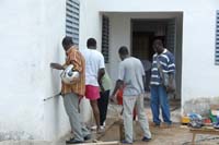 preparazione ambulatorio odontoiatria - burkina faso 2007- 0036